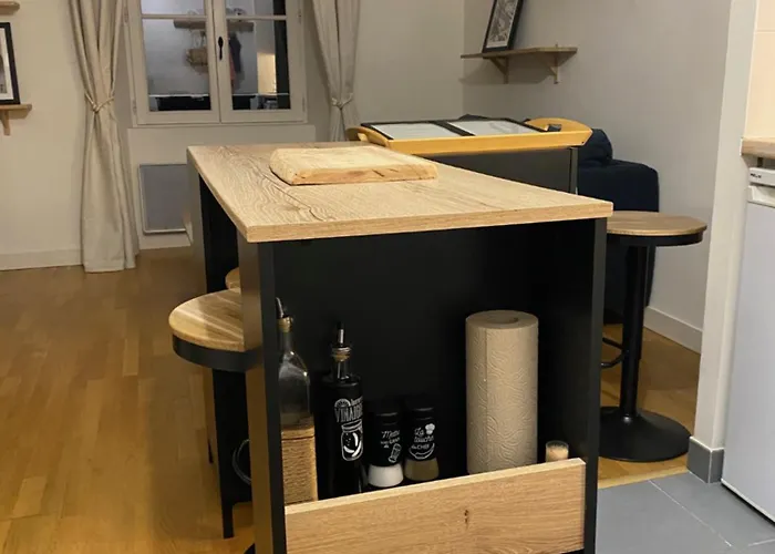 T2 Cosy Et Calme, Parking Prive Et Fibre Inclus Apartman